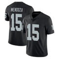 Friene LV.Raiders #15 Fernando Mendoza Player Black Limited Vapor Untouchable Home Game Stitched Jerseys