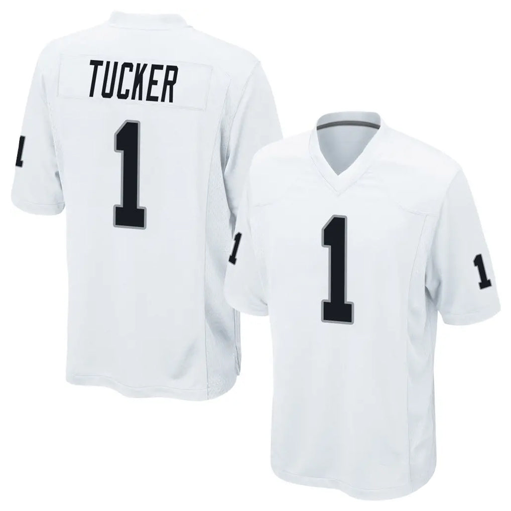 Friene LV.Raiders #1 Tre Tucker Player White Home Game Stitched Jerseys