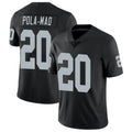 Friene LV.Raiders #20 Isaiah Pola-Mao Player Black Limited Vapor Untouchable Home Game Stitched Jerseys