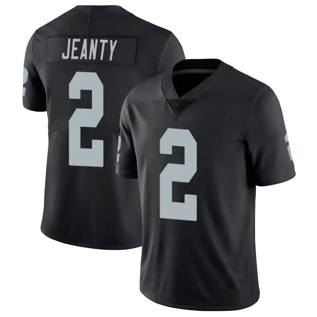 Friene LV.Raiders #2 Ashton Jeanty Player Black Limited Vapor Untouchable Home Game Stitched Jerseys