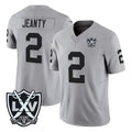 Friene LV.Raiders #2 Ashton Jeanty Player Gray 2026 Vapor Limited Home Game Stitched Jerseys