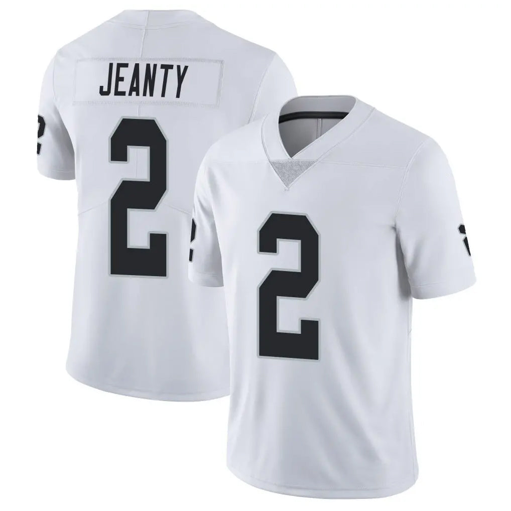 Friene LV.Raiders #2 Ashton Jeanty Player White Limited Vapor Untouchable Home Game Stitched Jerseys