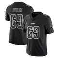 Friene LV.Raiders #69 Adam Butler Player Black Limited Black Impact Home Game Stitched Jerseys