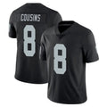 Friene LV.Raiders #8 Kirk Cousins Player Black Limited Vapor Untouchable Home Game Stitched Jerseys