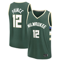 Friene M.Bucks #12 Taurean Prince  Hunter Green Fast Break Replica Player Jerseys - Icon Edition