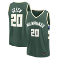 Friene M.Bucks #20 A.J. Green  Hunter Green Fast Break Replica Player Jerseys - Icon Edition
