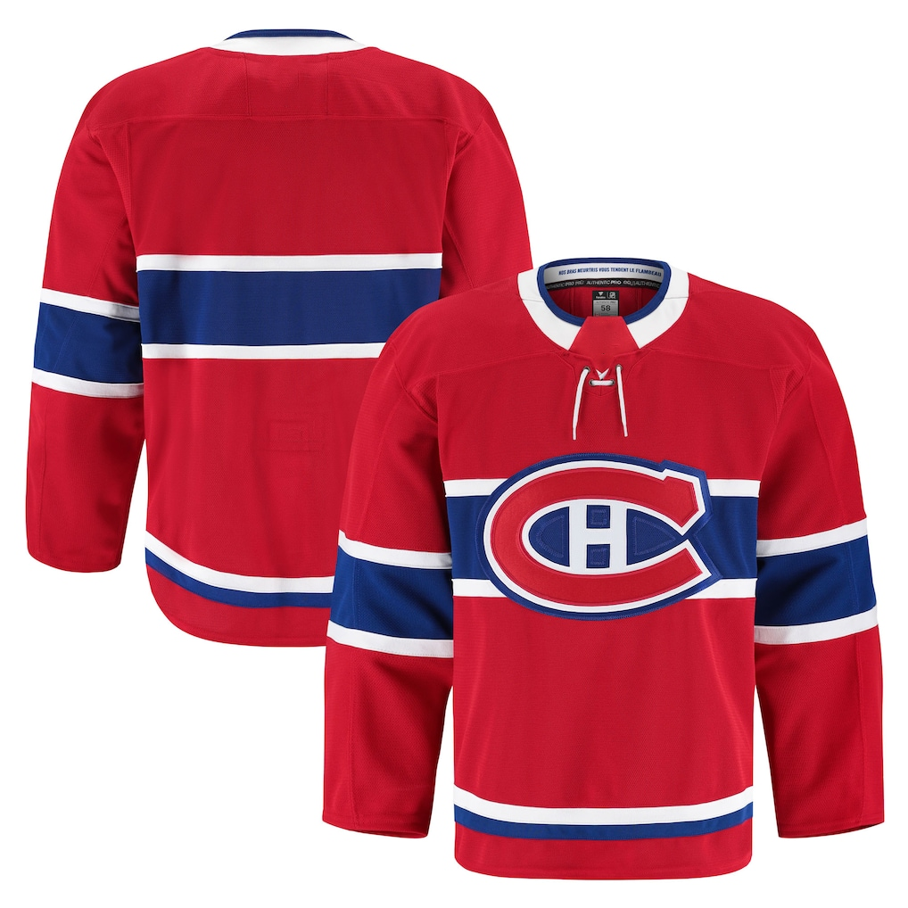 Friene M.Canadiens Red Home Authentic Pro Jerseys