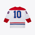 Friene M.Canadiens #10 Guy Lafleur Mitchell & Ness White 1971 Power Play Jerseys