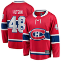 Friene M.Canadiens #48 Lane Hutson Red Home Breakaway Jerseys