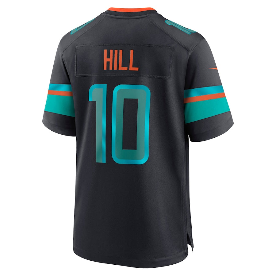 Friene M.Dolphins #10 Tyreek Hill Player Blue Rivalries Collection Game Stitched Jerseys