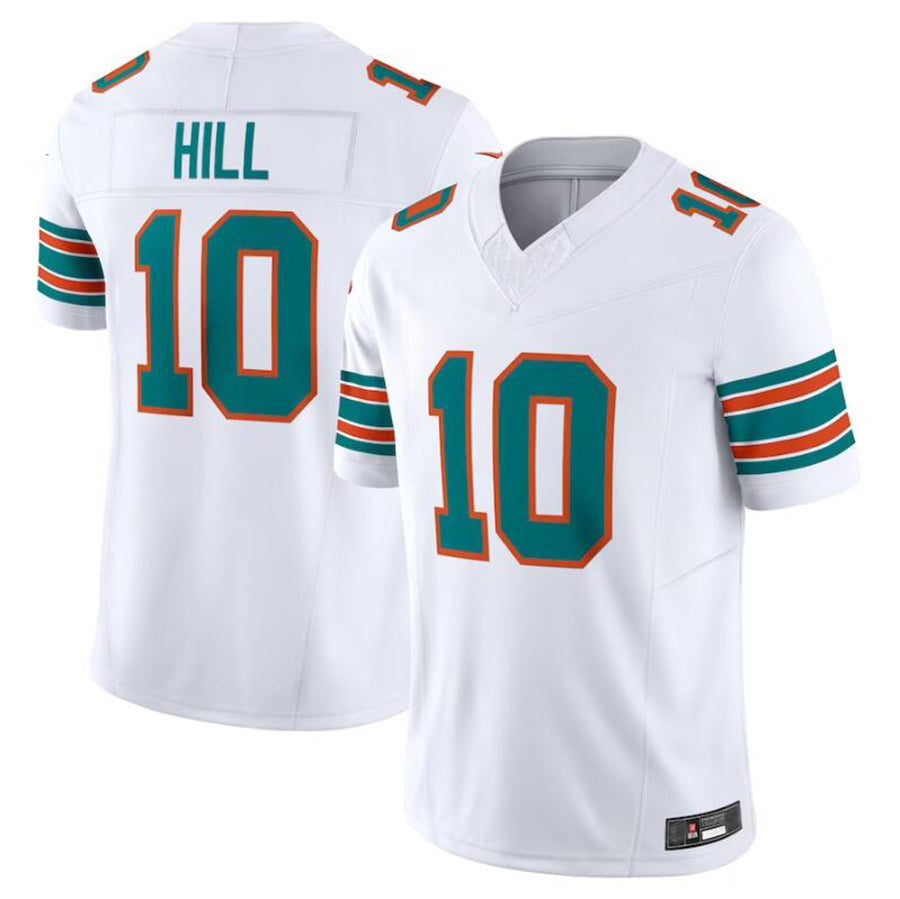 Friene M.Dolphins #10 Tyreek Hill White Vapor F.U.S.E. Limited Jersey American Stitched Jerseys