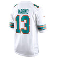 Friene M.Dolphins #13 Dan Marino White Retired Player Jersey American Stitched Jerseys