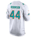 Friene M.Dolphins #44 Chop Robinson Player White Home Game Stitched Jerseys