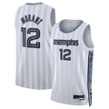 Friene M.Grizzlies #12 Ja Morant White 202526 Swingman Stitched Jerseys- City Edition