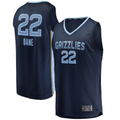 Friene M.Grizzlies #22 Desmond Bane Navy Fast Break Replica Stitched Jerseys- Icon Edition