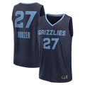 Friene M.Grizzlies #27 Cameron Boozer Navy Draft First Round Pick Fast Break Stitched Jerseys- Icon Edition