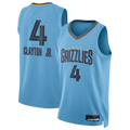Friene M.Grizzlies #4 Walter Clayton Jr. Light Blue Swingman Stitched Jerseys- Statement Edition