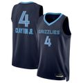 Friene M.Grizzlies #4 Walter Clayton Jr. Navy Swingman Stitched Jerseys- Icon Edition