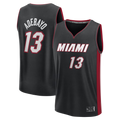 Friene M.Heat #13 Bam Adebayo Black Fast Break Replica Jerseys - Icon Edition
