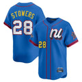 Friene M.Marlins #28 Kyle Stowers Player Blue National League All-Star Game Limited Stitched Jerseys