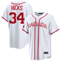Friene M.Marlins #34 Liam Hicks Player White 2026 World Classic Home Pick-A-Player Stitched Jerseys
