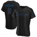Friene M.Marlins #9 Xavier Edwards Player Black Home Limited Elite Stitched Jerseys