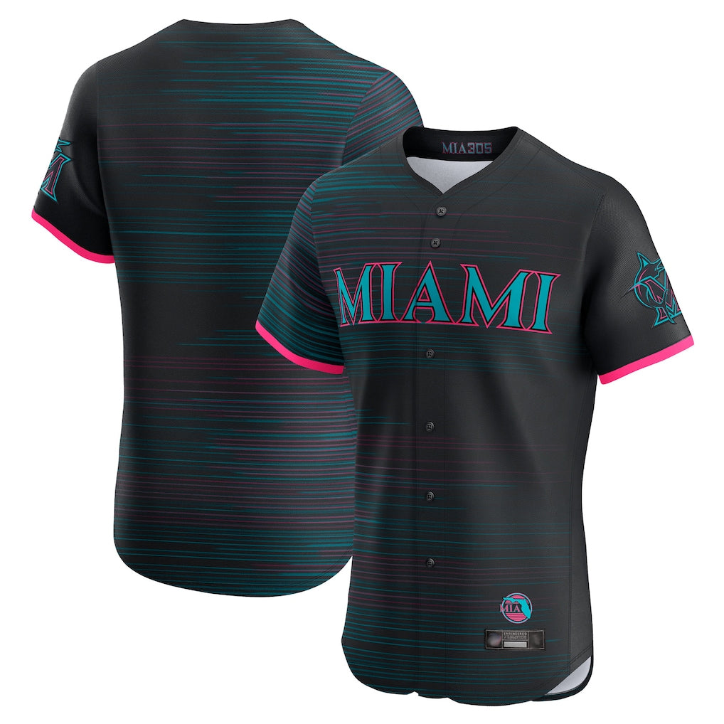 Friene M.Marlins ## Marlins Blank Player Black City Connect Home Limited Elite Stitched Jerseys