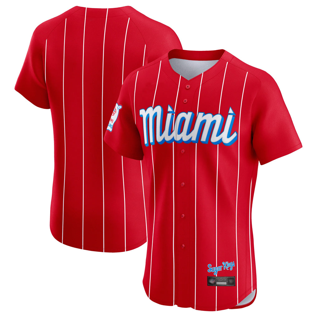 Friene M.Marlins ## Marlins Blank Player Red City Connect Home Limited Elite Stitched Jerseys