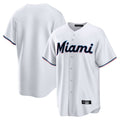 Friene M.Marlins ## Marlins Blank Player White  Home Game Stitched Jerseys