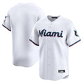 Friene M.Marlins ## Marlins Blank Player White  Home Limited Stitched Jerseys