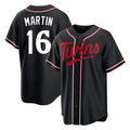 Friene M.Twins #16 Austin Martin Player Black Fashion Out Home Limited Stitched Jerseys