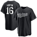 Friene M.Twins #16 Austin Martin Player Black Home Game Stitched Jerseys