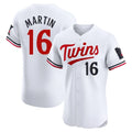 Friene M.Twins #16 Austin Martin Player White Home Limited Elite Stitched Jerseys