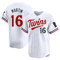 Friene M.Twins #16 Austin Martin Player White Home Limited Stitched Jerseys