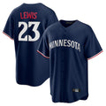 Friene M.Twins #23 Royce Lewis Player Navy Replica Alternate Home Stitched Jerseys