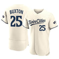 Friene M.Twins #25 Byron Buxton Player Cream Home Limited Elite Stitched Jerseys
