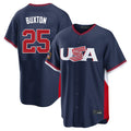 Friene M.Twins #25 Byron Buxton Player Navy USA 2026 World Classic Limited Home Stitched Jerseys