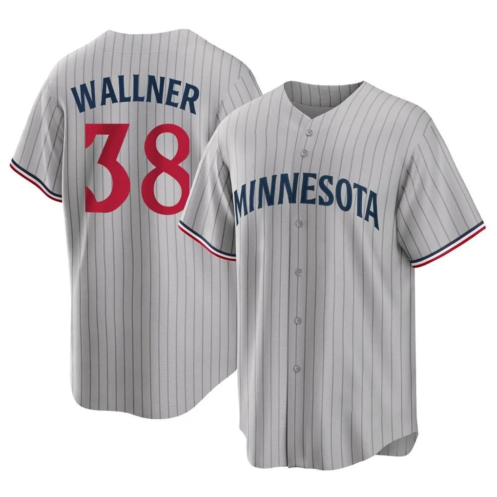 Friene M.Twins #38 Matt Wallner Player Gray Game Limited Home Stitched Jerseys