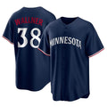 Friene M.Twins #38 Matt Wallner Player Navy Replica Alternate Home Stitched Jerseys