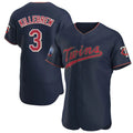 Friene M.Twins #3 Harmon Killebrew Player Navy 60th Home Limited Elite Stitched Jerseys