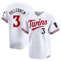 Friene M.Twins #3 Harmon Killebrew Player White Home Limited Stitched Jerseys