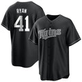 Friene M.Twins #41 Joe Ryan Player Black Home Game Stitched Jerseys