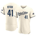 Friene M.Twins #41 Joe Ryan Player Cream Home Limited Elite Stitched Jerseys