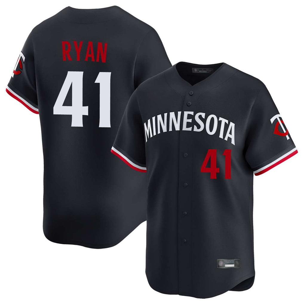 Friene M.Twins #41 Joe Ryan Player Navy Home Limited Stitched Jerseys