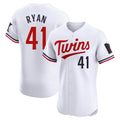 Friene M.Twins #41 Joe Ryan Player White Home Limited Elite Stitched Jerseys