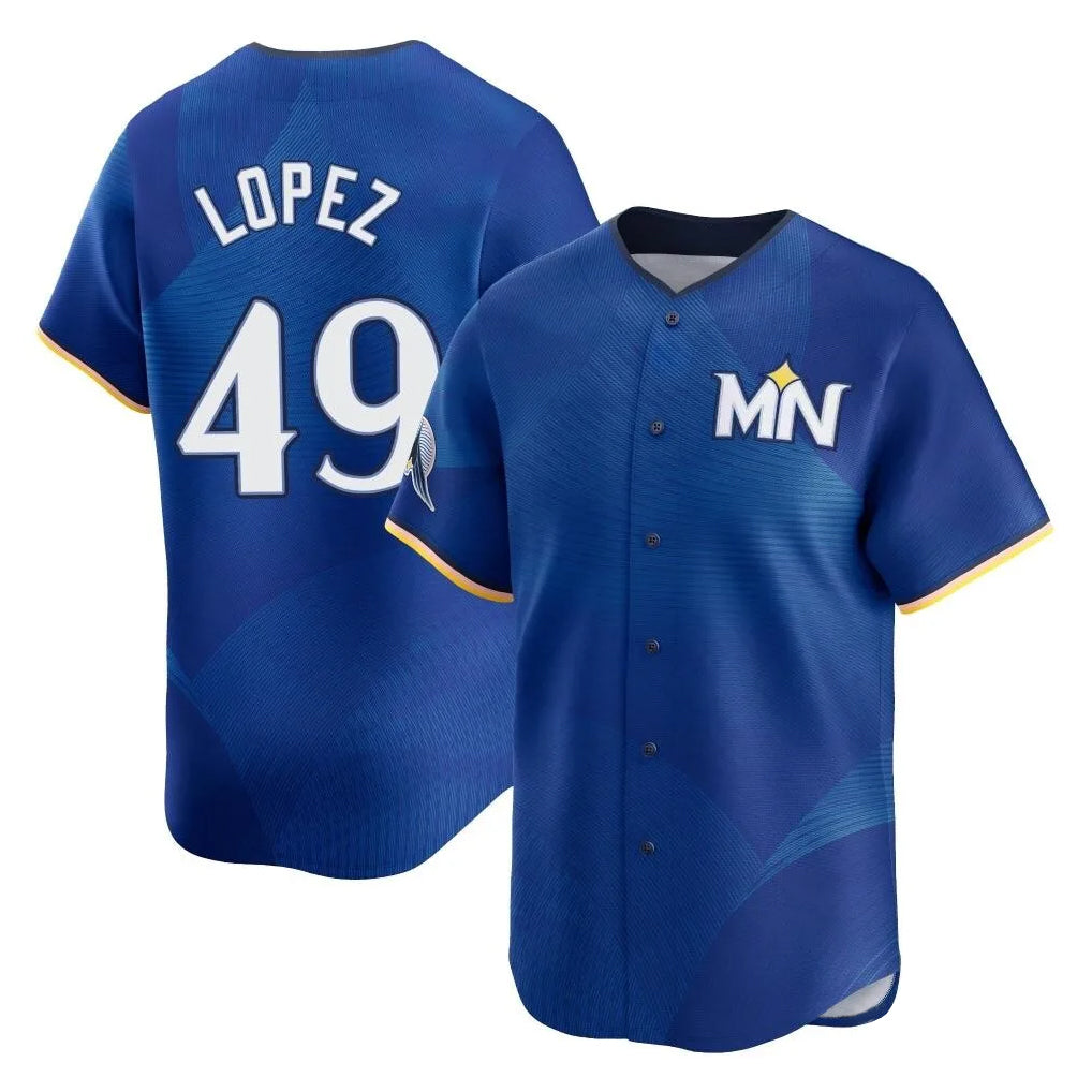 Friene M.Twins #49 Pablo Lopez Player Royal City Connect Limited Home Stitched Jerseys