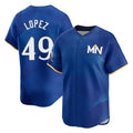 Friene M.Twins #49 Pablo Lopez Player Royal City Connect Limited Home Stitched Jerseys