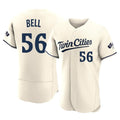 Friene M.Twins #56 Josh Bell Player Cream Home Limited Elite Stitched Jerseys