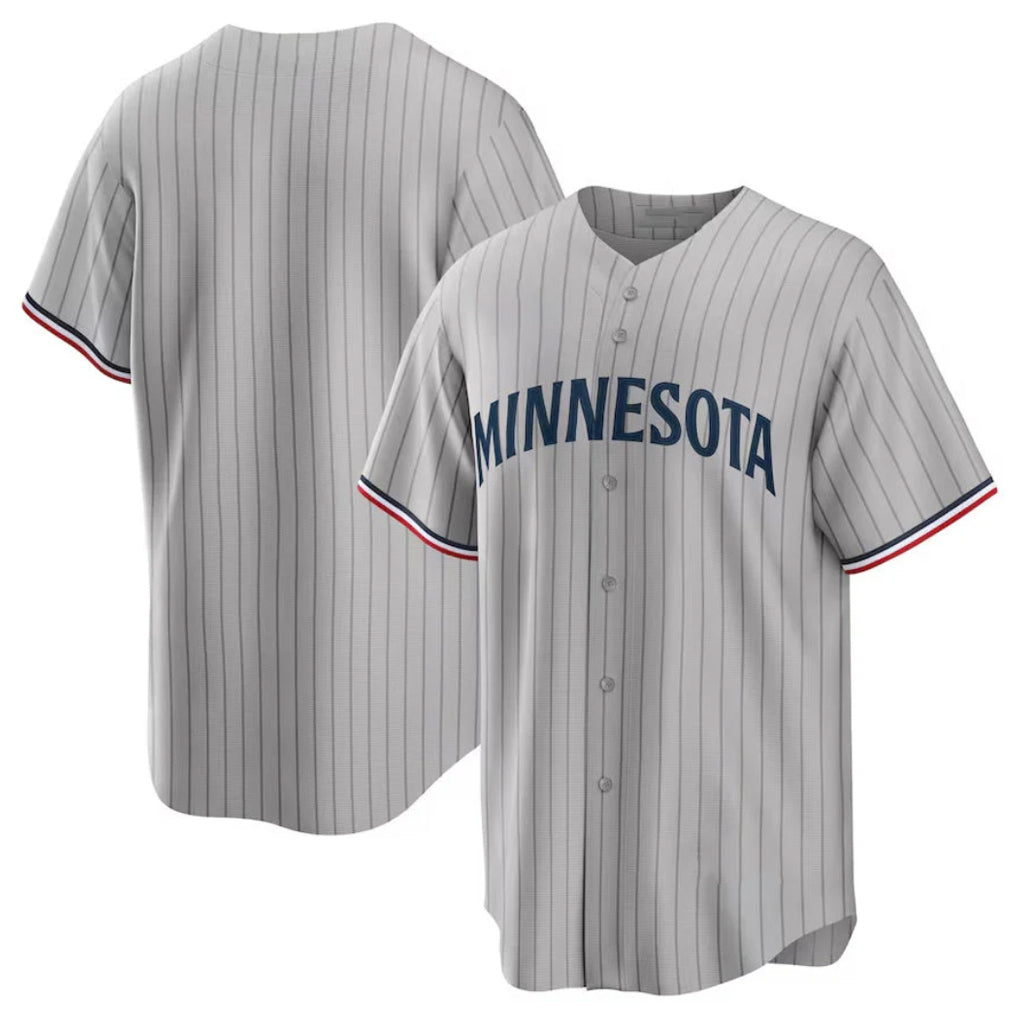 Friene M.Twins ## Twins Blank Player Gray Game Limited Home Stitched Jerseys