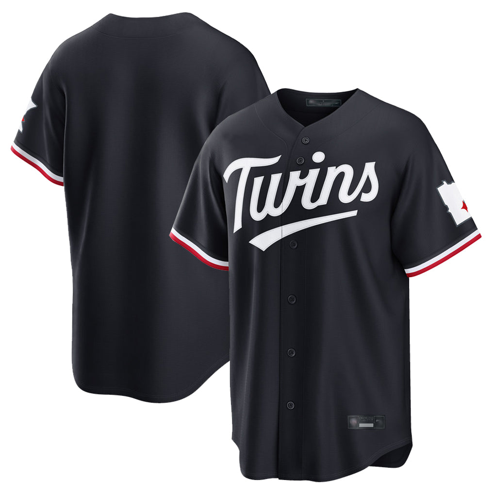 Friene M.Twins ## Twins Blank Player Navy Home Game Stitched Jerseys